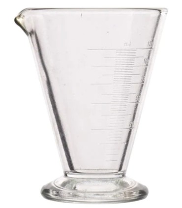 COPA DE VIDRIO GRADUADA