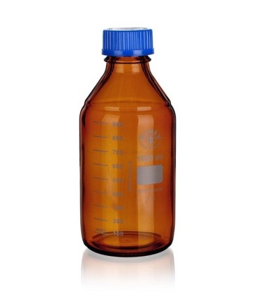 FRASCOS ISO SIMAX AMBAR tapón y anillo azul