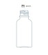 FRASCOS DIN 18 transparente