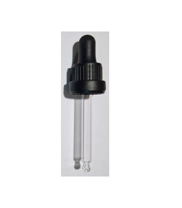 TAPON CUENTA GOTAS NEGRO GL 18