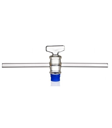 LLAVE DE VIDRIO RECTA