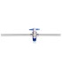 LLAVE DE VIDRIO TEFLON RECTA