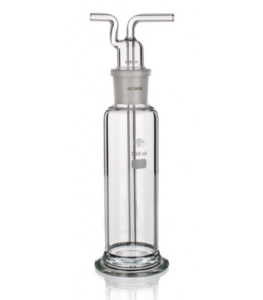FRASCO LAVADOR DE GASES boca esmerilada